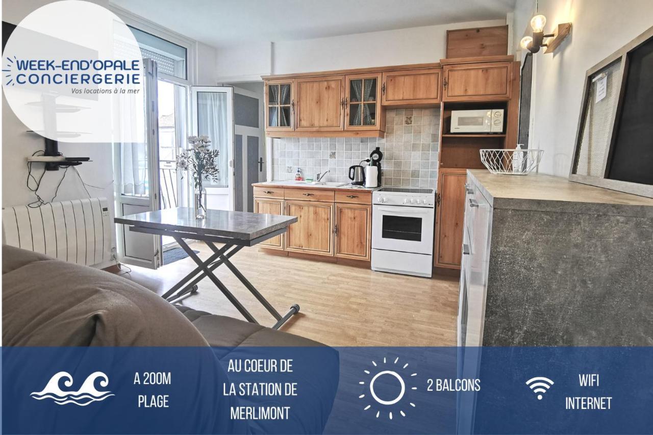 Appartement Le Bord De Plage Merlimont Plage Exteriör bild